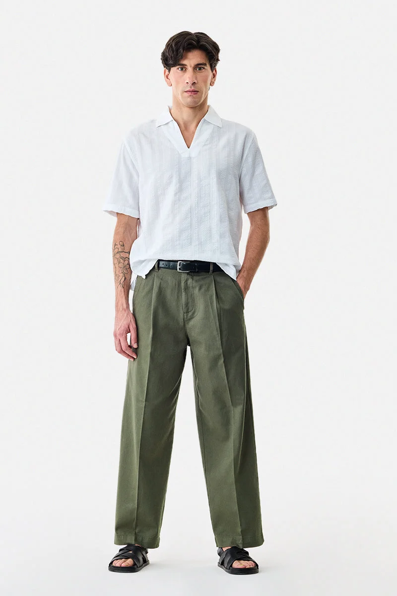 سنيتش 100% Cotton Baggy Trousers